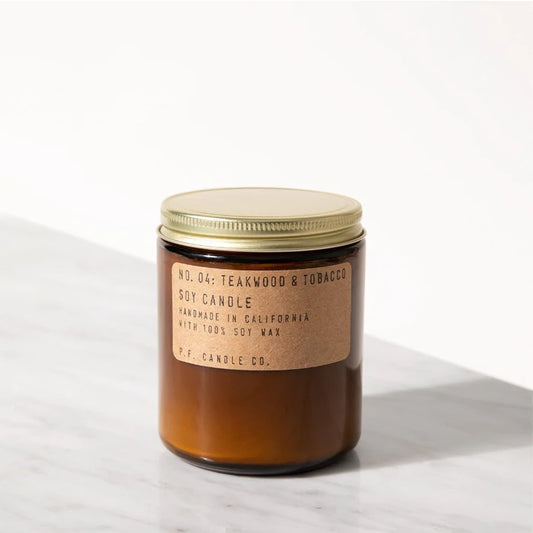 Teakwood & Tobacco Soy Candle
