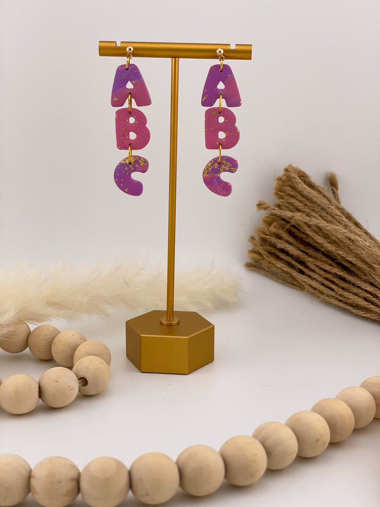 ABC Dangles - P&P Gold