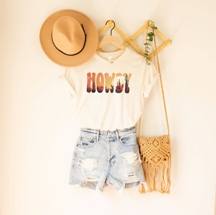 Howdy Boho Western Graphic Tee