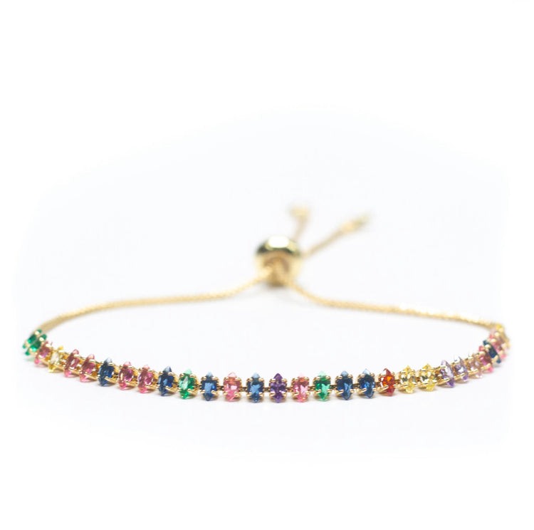 Colorful Pave Bracelet