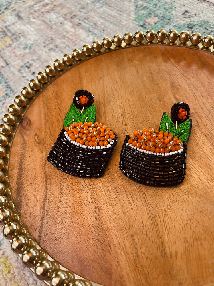 Sushi Beaded Dangle Earrings